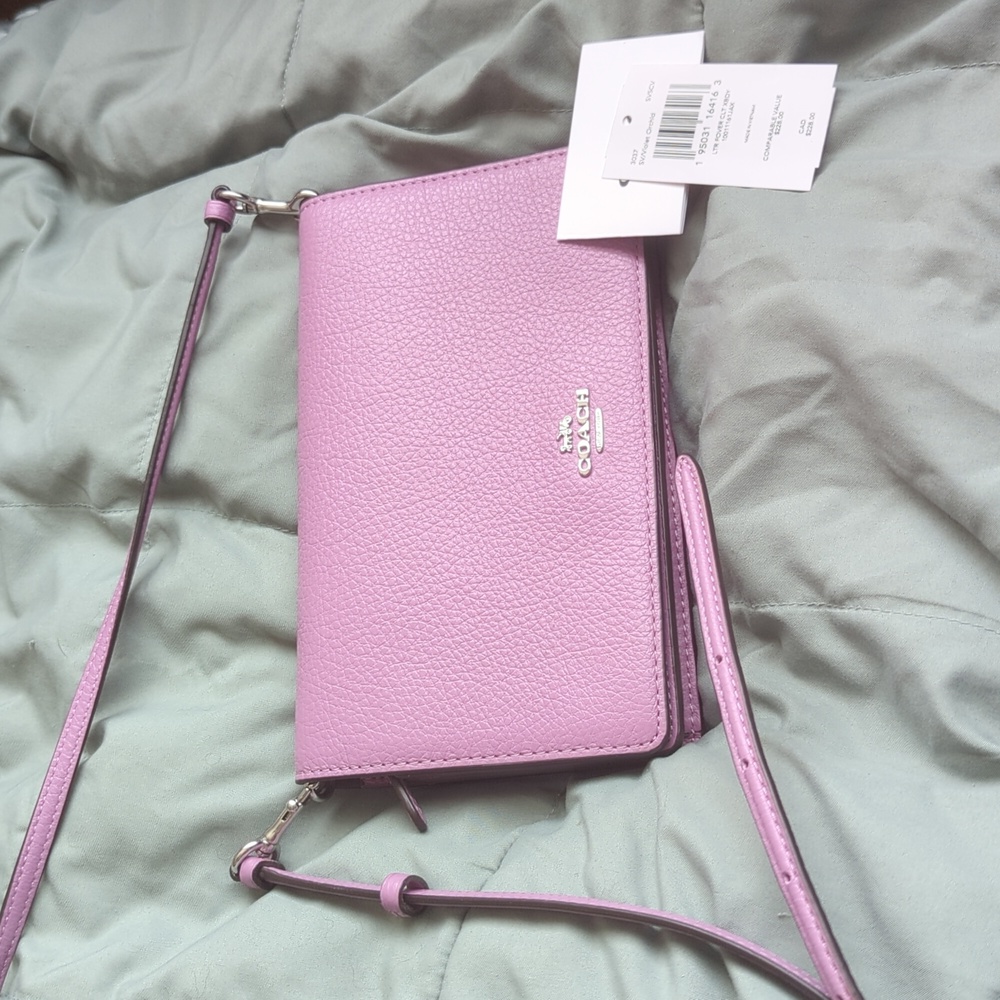 Coach wallet cross body